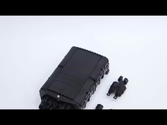 Cierre horizontal del empalme