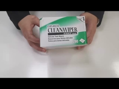 280pcs limpiador de fibra óptica papel blanco toallitas suave no abrasivo