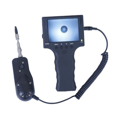Microscopio de inspección de fibra óptica portátil FTTH de 3,5 pulgadas TFT-LCD Video 180 mm x 98 mm Tamaño
