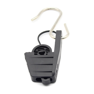 Clampada de cable de tensión de nylon resistente a los rayos UV para la construcción de telecomunicaciones