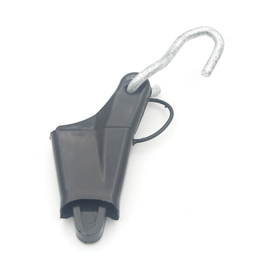 Clampada de alambre de fibra galvanizada resistente a los rayos UV para 1 par de cobre