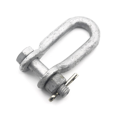 Cadenas de tamaño U tipo de plata galvanizada por inmersión en caliente para equipos de línea aérea