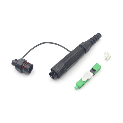 Huawei Compatible Mini SC Conector impermeable SC para cable de caída FTTH y cable redondo
