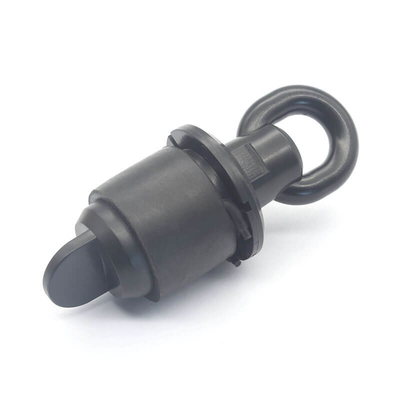 Tapón de conducto expandible negro para conducto de silicona HDPE