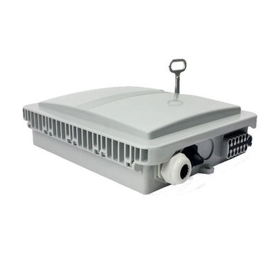 Caja de terminales de distribución de fibra óptica FTTH con divisor PLC 1:8