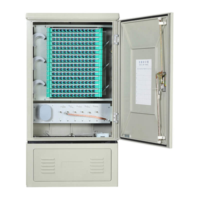 Gabinete de cruce de fibra óptica SMC 144 F IP55 de pie