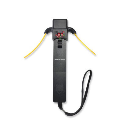 Identificador de fibra óptica con pantalla digital y localizador visual de fallas