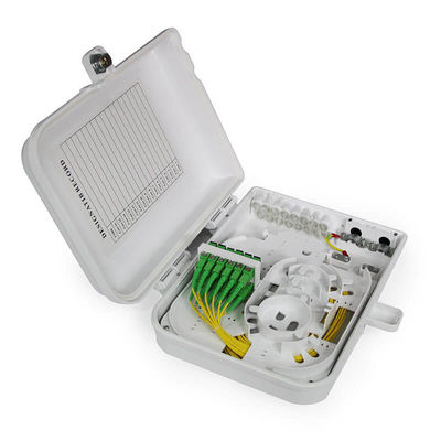 12F FTTH Fiber Optic Distribution Box For Indoor Outdoor Wall Mount