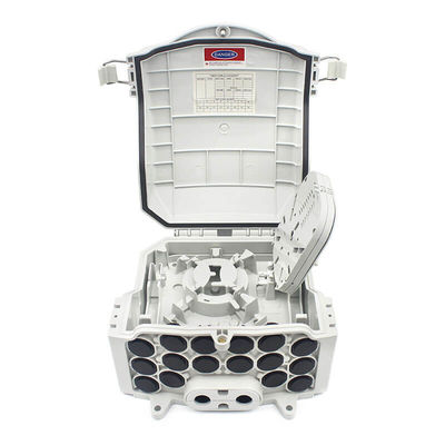 16F Grey Splitter Distribution Box Fiber Distribution Unit ABS OEM