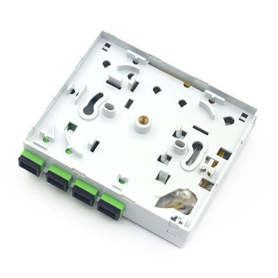 4FO 8FO Fiber Optic Terminal Socket Plastic Indoor Use For Fiber Management