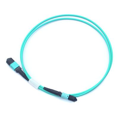 Flexible and Durable Fiber Optic Patch Cord with MPO Connector for Versatile Network Applications