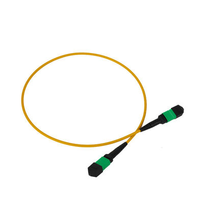 12F MPO Patch Cord 3mm LSZH Out Jacket PVC OFNR Outdoor For Network