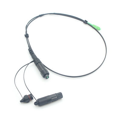 FTTH Drop Cable With 2 in 1 Fast Connector
