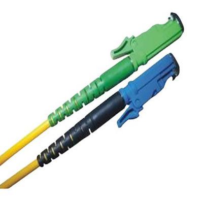 E2000 APC Or UPC Fiber Optic Patch Cord SX 3.0mm, 10meter