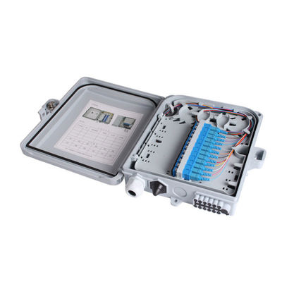 12 Cores FTTH Fiber Optic Distribuction Box For Outdoor Wall Mount