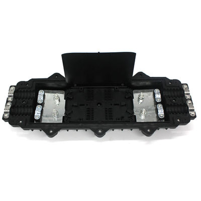 PP ABS 24 Cores Inline Fiber Optic Enclosure with 2 In 2 Out Ports for Secure Splicing