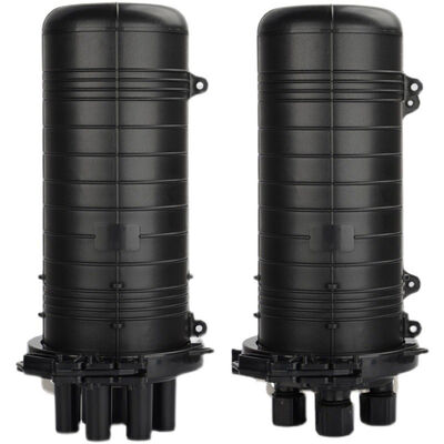 1 In 4 Out Ports Vertical Type Fiber Optic Splice Closure IP67/IP68 Rated for 24/48/72/96 Cores