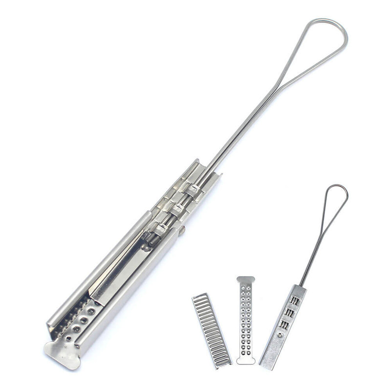 Easy to Install Fiber Drop Wire Clamp for FTTH Protecting Telephone Drop Wire