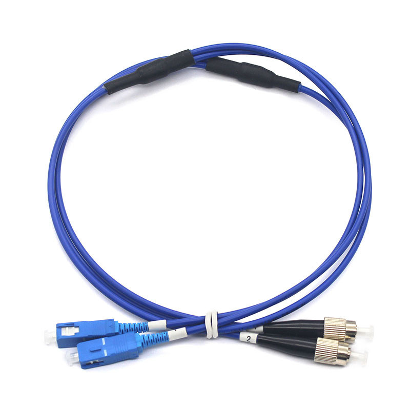 LSZH Duplex Sc Fiber Patch Cable Lc Fiber Jumper SC/UPC To FC/UPC