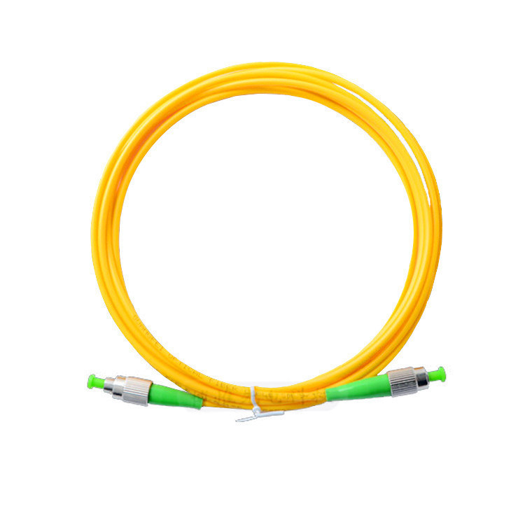 PVC LSZH Fiber Optic Jumper FC APC To FC APC SM SX 2.0mm, 3.0mm