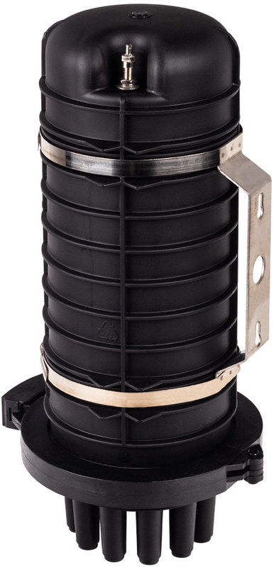 24/48/72/96/144 Cores Fiber Optic Vertical Heat-Shrink Closure 1 Oval 8 Round Ports