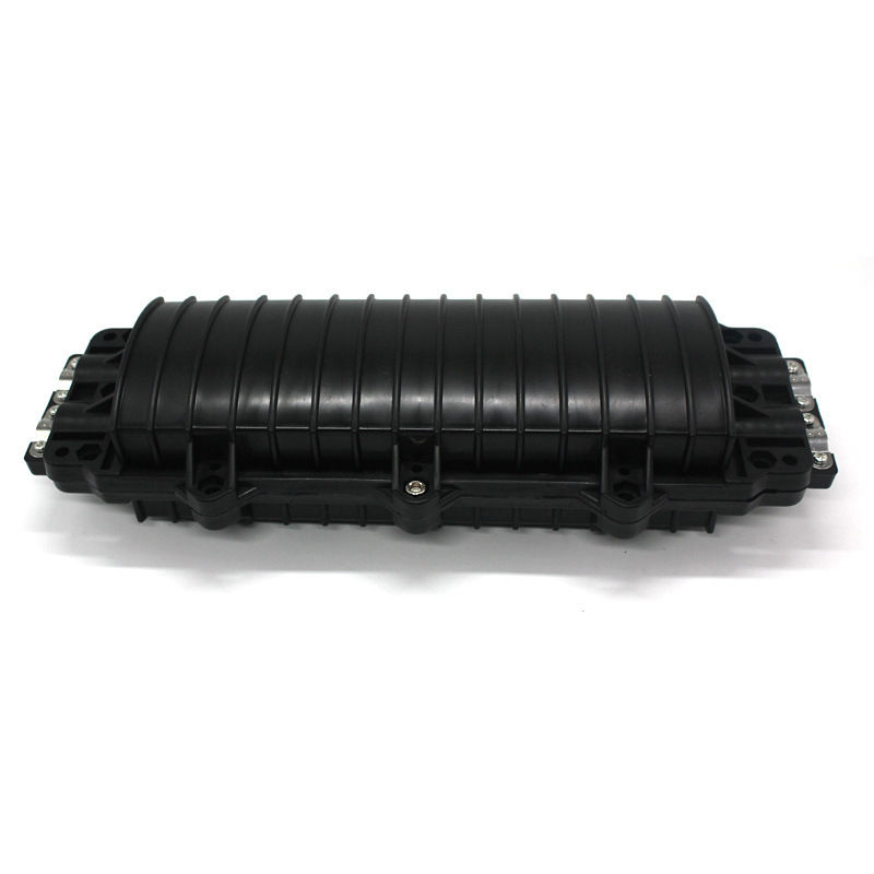 PP ABS 24 Cores Inline Fiber Optic Enclosure with 2 In 2 Out Ports for Secure Splicing