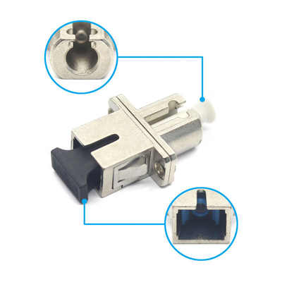 Sistema CATV FTTH FTTX Adaptador óptico simplex Conector de fibra
