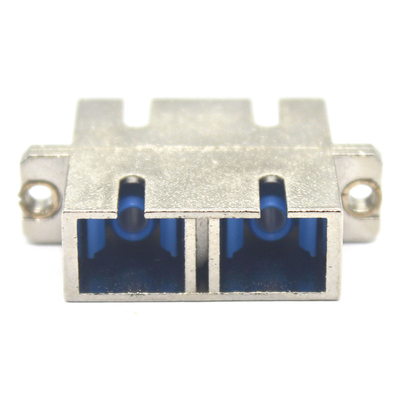 Sistema CATV SC/UPC SX DX Adaptador de modo único con brida y pérdida de inserción de 0,2 dB