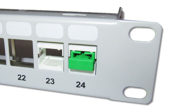 Adaptador de piedra angular simple SC APC con ensayo de carga de la brida ≥ 70 N Temperatura de almacenamiento de 40°C a 85°C