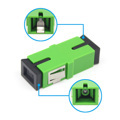 Adaptador de cable óptico FTTH SC APC para ensayo de carga del acoplador de fibra óptica ≥ 70 N