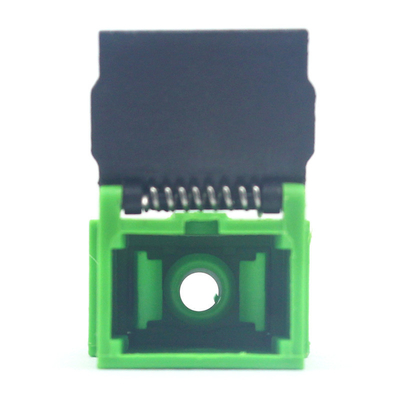 0.2 dB Durabilidad SC APC o UPC Simplex SM Adaptador de fibra óptica con obturador automático