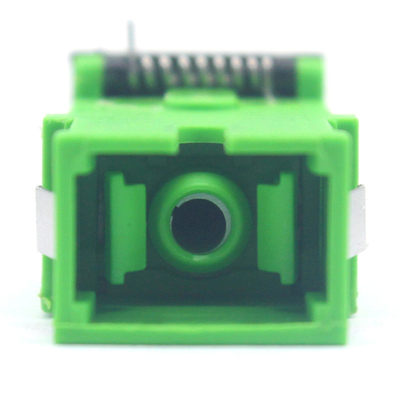 0.2 dB Durabilidad SC APC o UPC Simplex SM Adaptador de fibra óptica con obturador automático