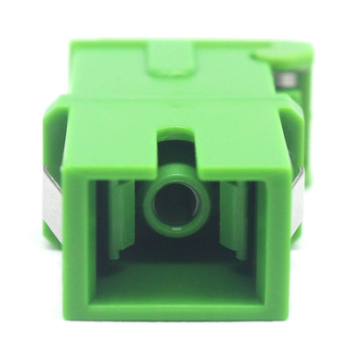 Simplex SC PC Adaptador de fibra óptica UPC con obturador automático lateral Compatibilidad de red 4g