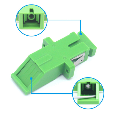 4g red de fibra óptica SC APC SM SX Adaptador con tendencia automática del obturador Flange temperatura de almacenamiento. -40 °C a 85 °C