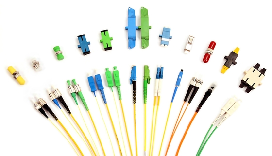 Sistema de CATV estable LC más bajo PC OM3 Multimodo adaptador de fibra óptica cuádruplexa con brida