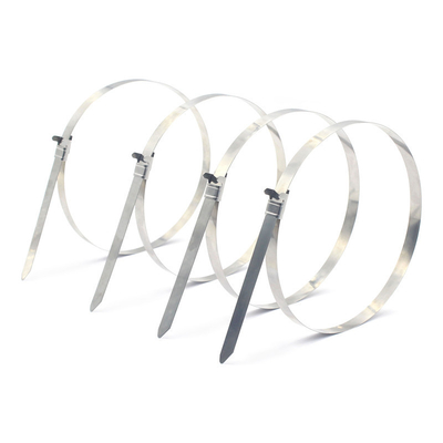 Asegure sus cables con cerraduras de acero inoxidable metálicas a temperatura de trabajo de -80° a 538° C.