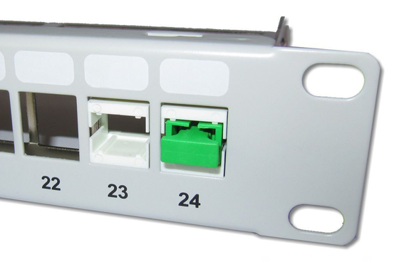 Fibra óptica LC APC Duplex Adaptador de piedra clave con obturación interna Sistema CATV esencial