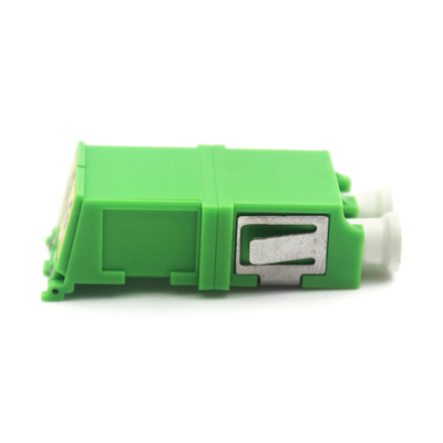 Adaptador de fibra óptica FTTH LC dúplex con obturador automático