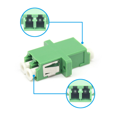 Prueba de carga ≥ 70 N con adaptador y brida SM DX 9/125um LC APC UPC Duplex