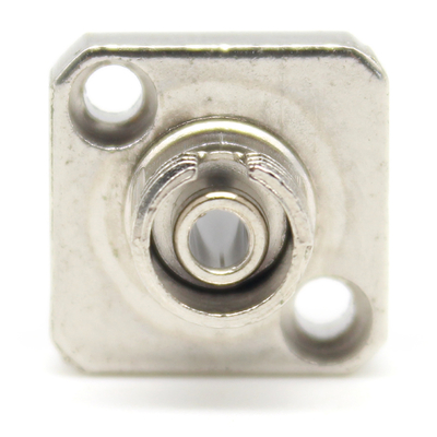 Adaptador de tipo cuadrado FTTH FC UPC con temperatura de almacenamiento en manga de zirconio. -40 °C a 85 °C