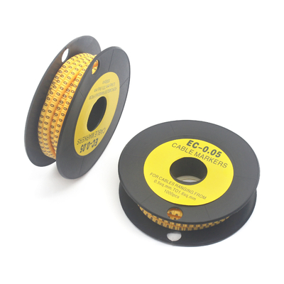Organización de cables profesionales con los mejores marcadores de cables de PVC 1000pcs / rollo