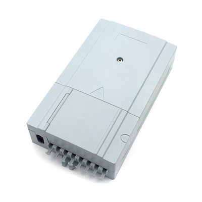Caja de distribución de fibra óptica blanca 24 SC Adaptadores interiores para montaje en pared