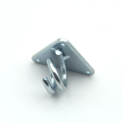 Fibra óptica soporte de la casa ADSS soporte galvanizado resistente para el cable diámetro 100 * 48 * 93mm