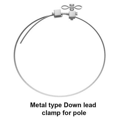 Clampada de plomo de hierro plano galvanizado por inmersión en caliente para torre Clampada de conductor de cable usada