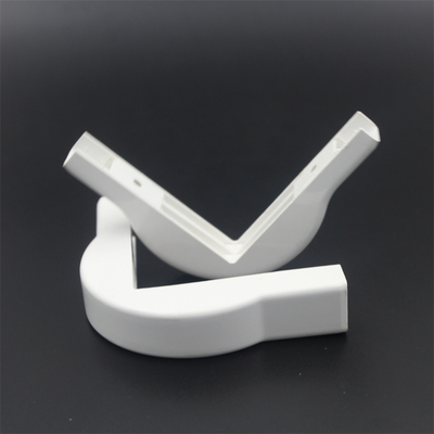 Accesorios de plástico de fibra óptica blanca para cableado de ahorro de espacio