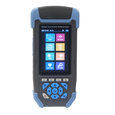 Herramienta de prueba de fibra óptica de longitud de onda 1310/1550nm con VFL y pantalla LCD de 3,5 pulgadas