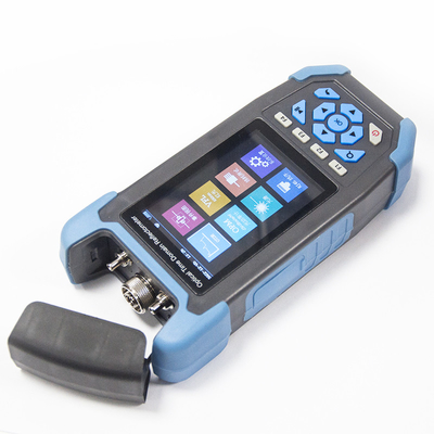 Herramienta de prueba de fibra óptica de longitud de onda 1310/1550nm con VFL y pantalla LCD de 3,5 pulgadas