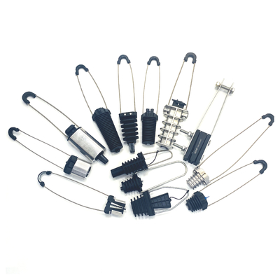 Figura 8 Abrangador de tensión del cable con abrazador de alambre de plástico Diámetro del cable 2-8 mm 149*28*17 mm