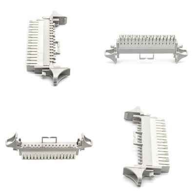 Desconexión termoplástica Stg 2000 Pouyet Tipo Euro Rj45 Cat.5 Sockets Modulo Idc de 8 pares