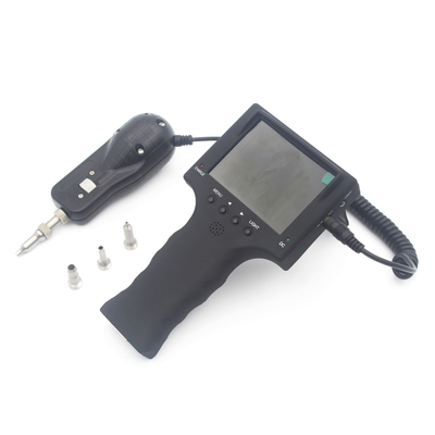 Microscopio de inspección de fibra óptica portátil FTTH de 3,5 pulgadas TFT-LCD Video 180 mm x 98 mm Tamaño